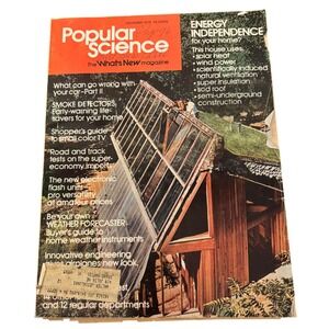 Vintage Popular Science Magazine December 1975 | Vintage Ads incl Dodge Charger